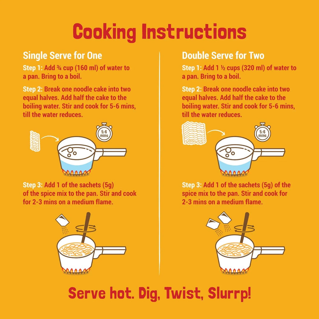 Slurrp Farm Instant Millet Noodles — Magic Masala (4-pack)