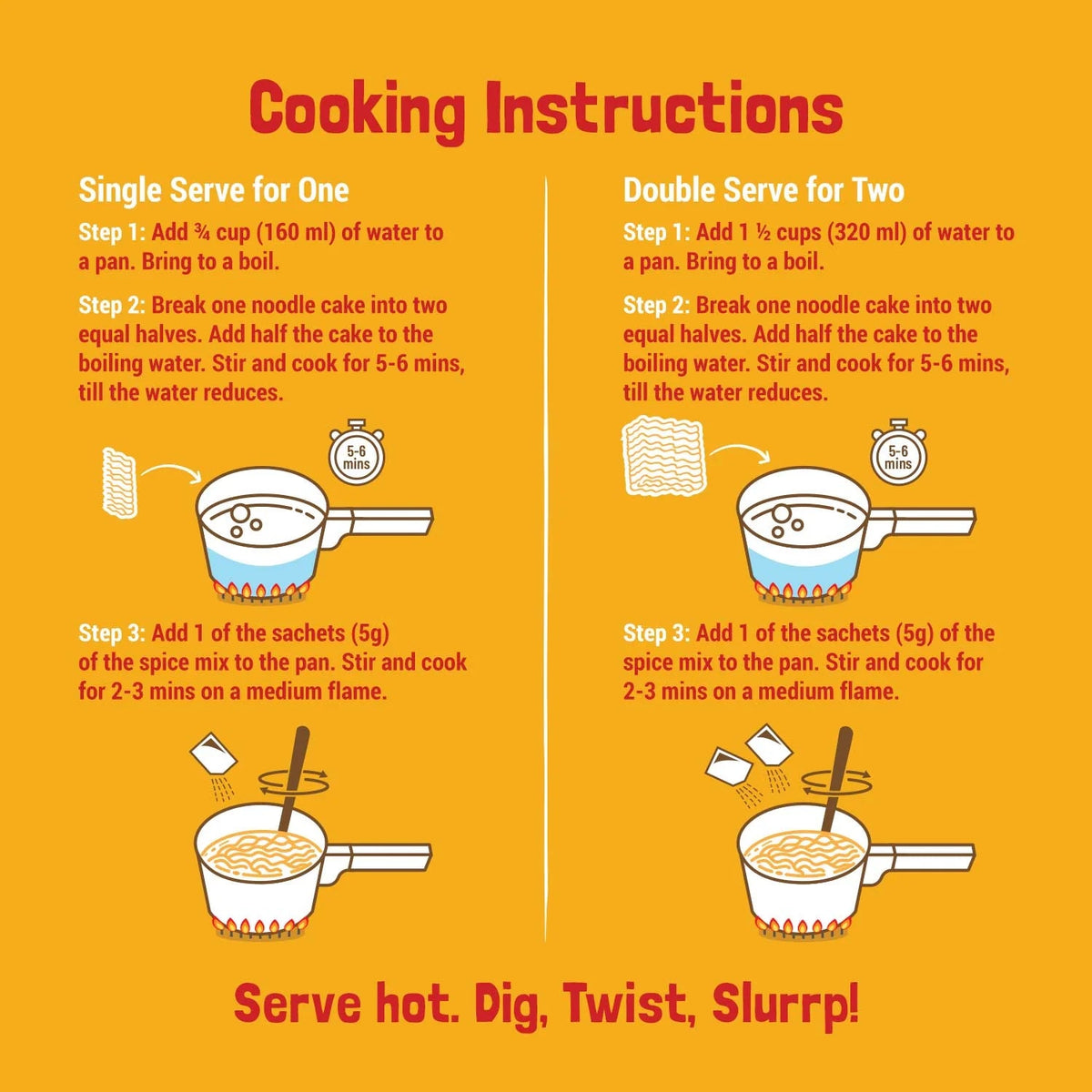 Slurrp Farm Instant Millet Noodles — Magic Masala (4-pack)