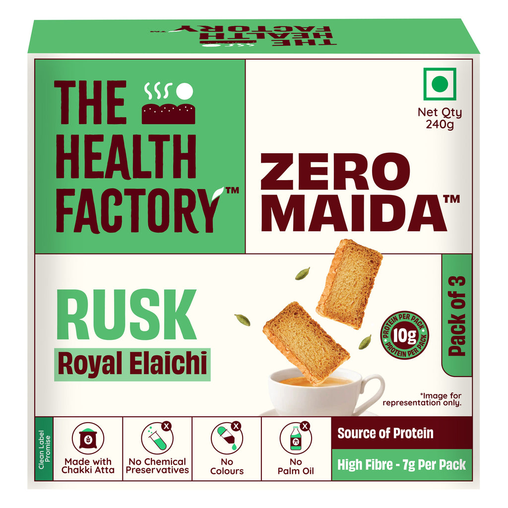 The Health Factory Royal Elaichi Rusk