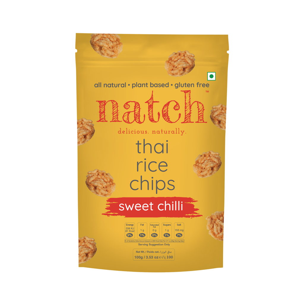 Natch Thai Rice Chips — Sweet Chilli