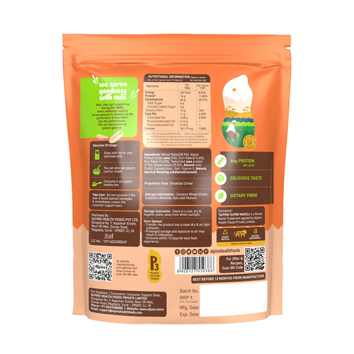 Alpino Super Muesli Nut Delight 400g
