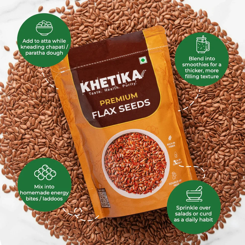 Khetika Flax Seeds