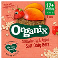 Organix Strawberry & Apple Soft Oaty Bars 6 x 23g