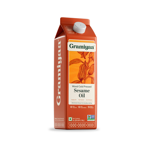 Gramiyaa Wood Cold-Pressed Sesame Oil