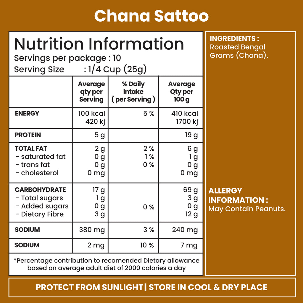 Jabsons Chana Sattu