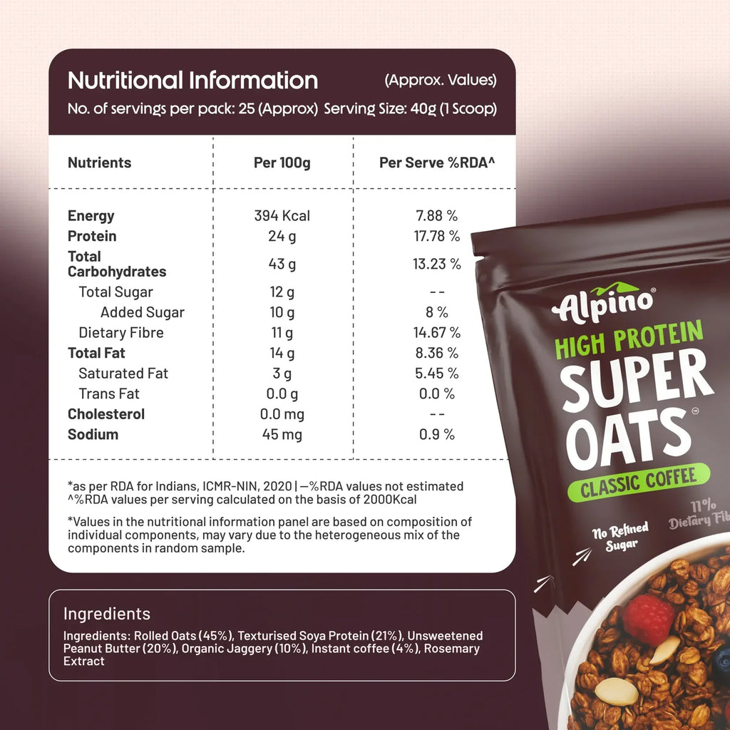 Alpino Super Oats Coffee 1kg