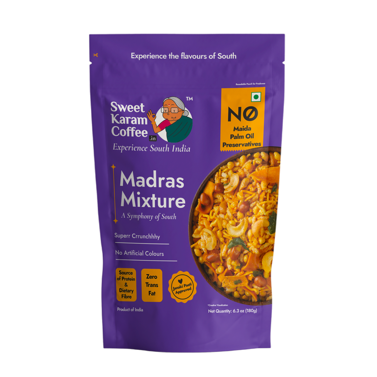SKC Madras Mixture 180g pack front
