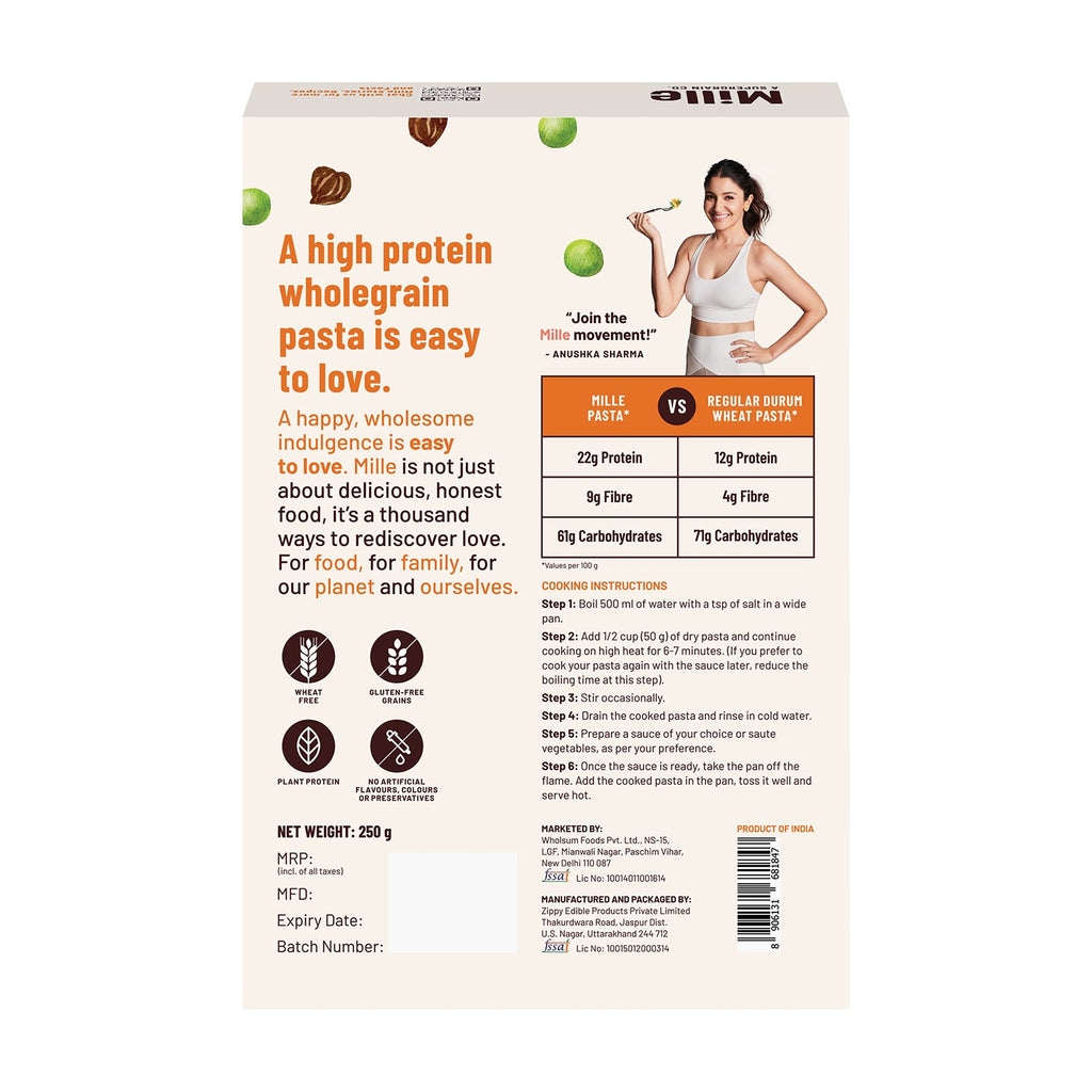 Mille Protein Pasta — Penne