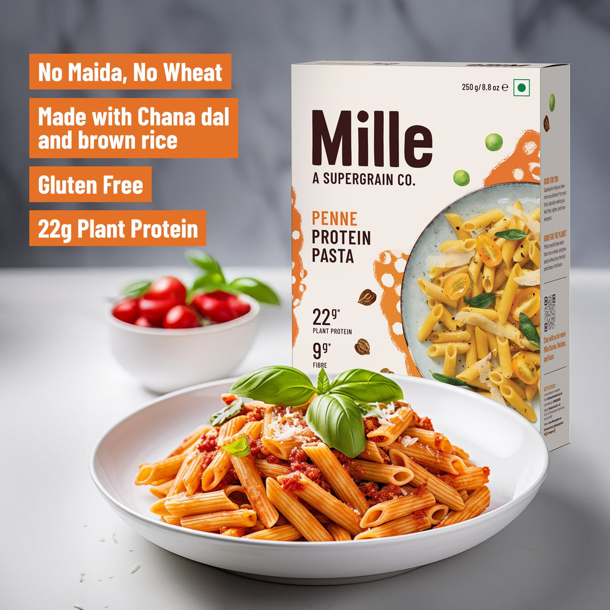 Mille Protein Pasta — Penne