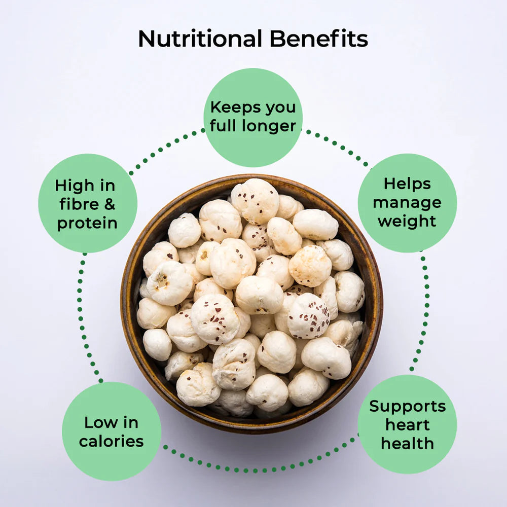 Khetika Premium Raw Phool Makhana