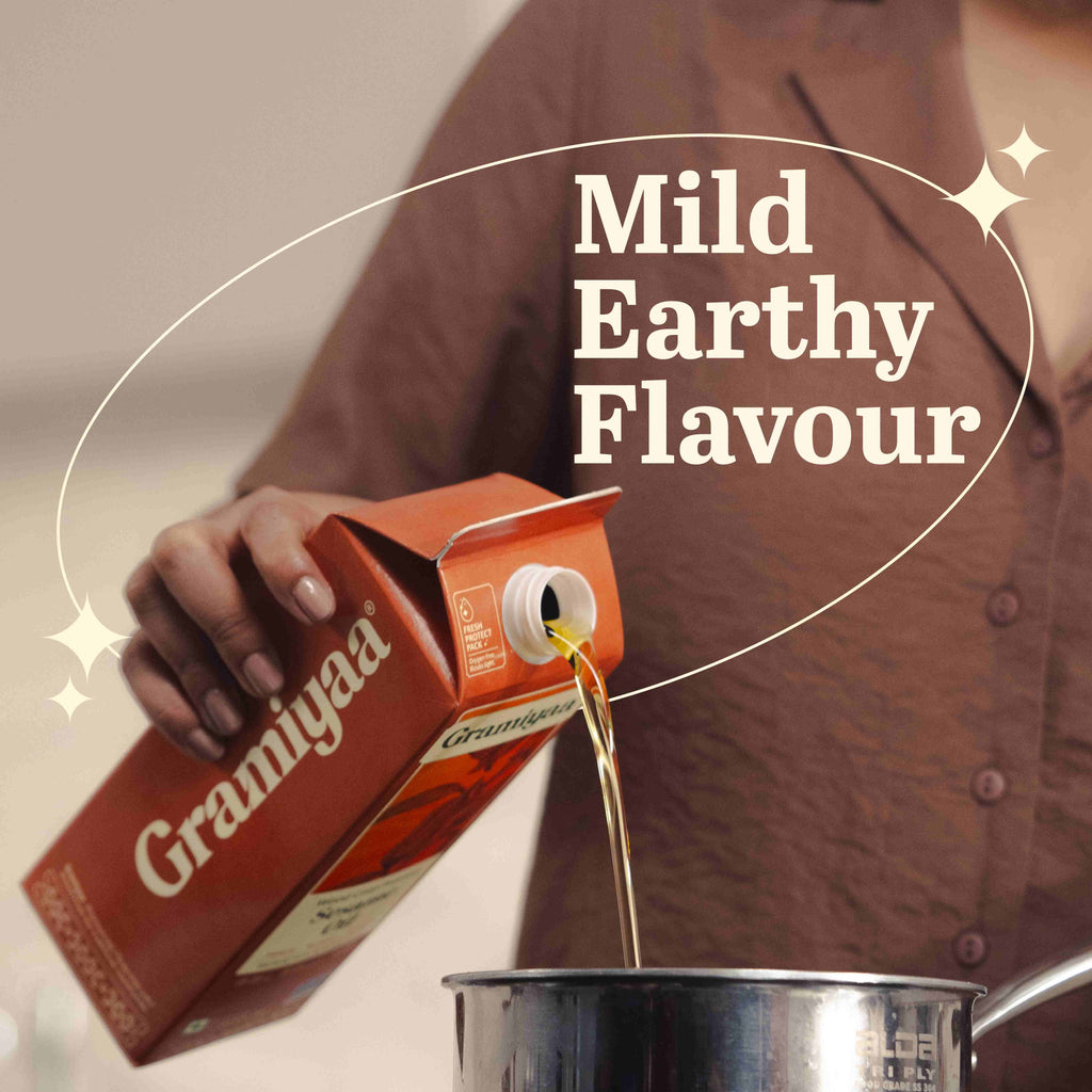 Gramiyaa Wood Cold-Pressed Sesame Oil