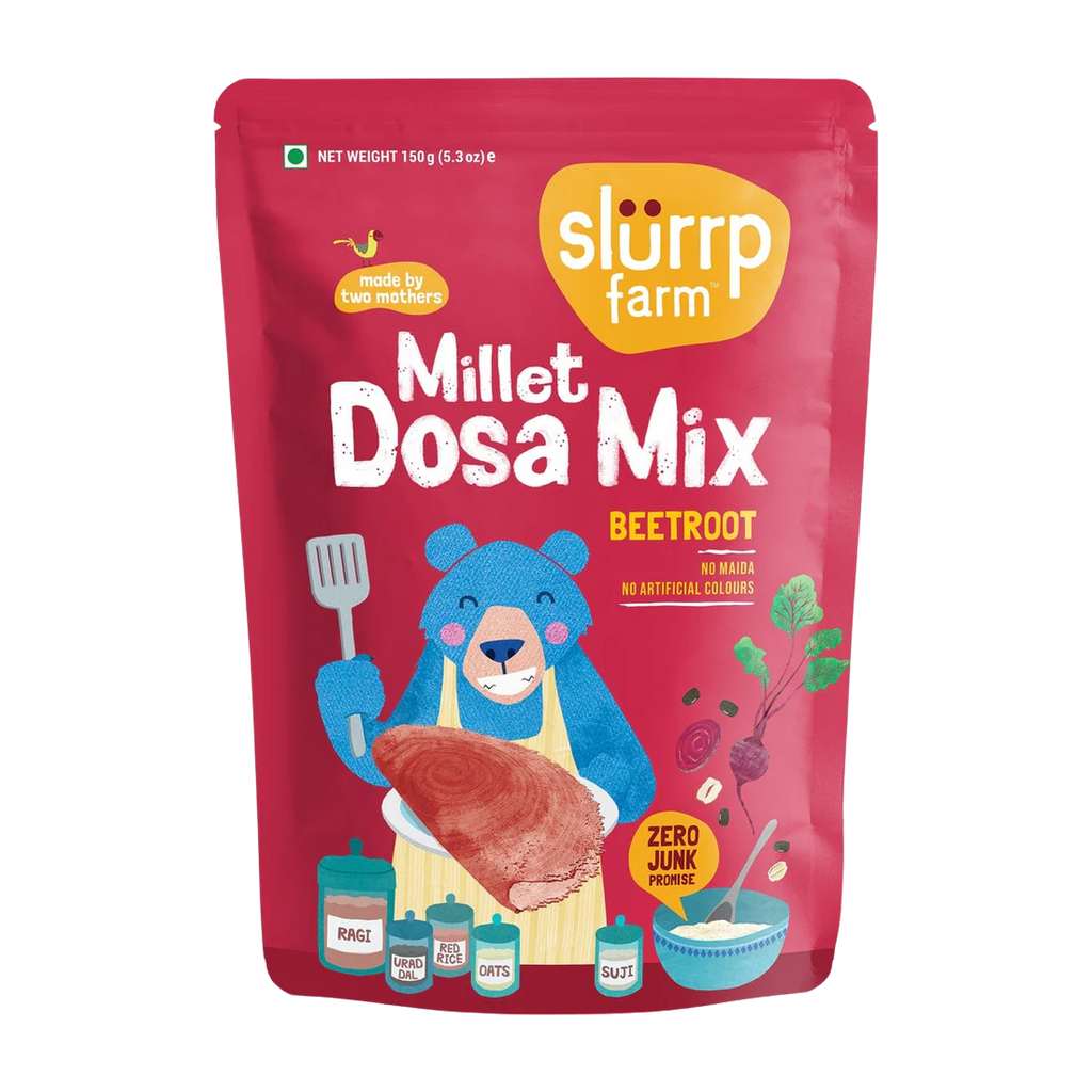Slurrp Farm Millet Dosa Mix — Beetroot
