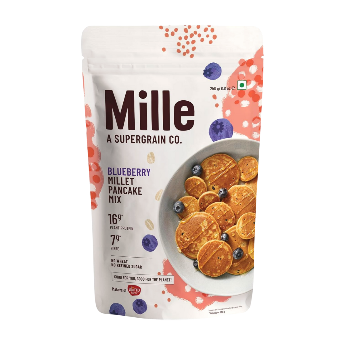 Mille Protein Pancake Mix — Blueberry