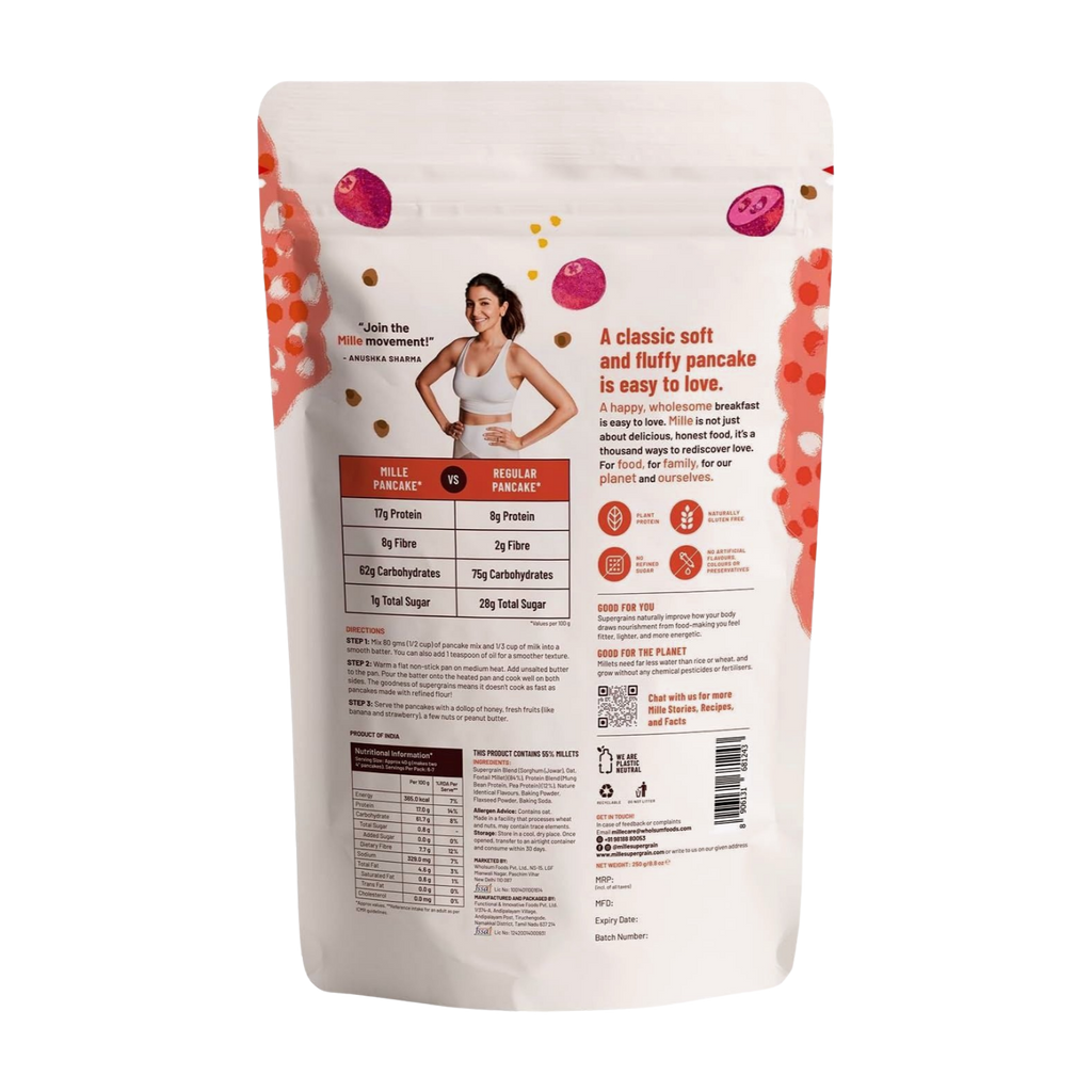 Mille Protein Pancake Mix — Classic