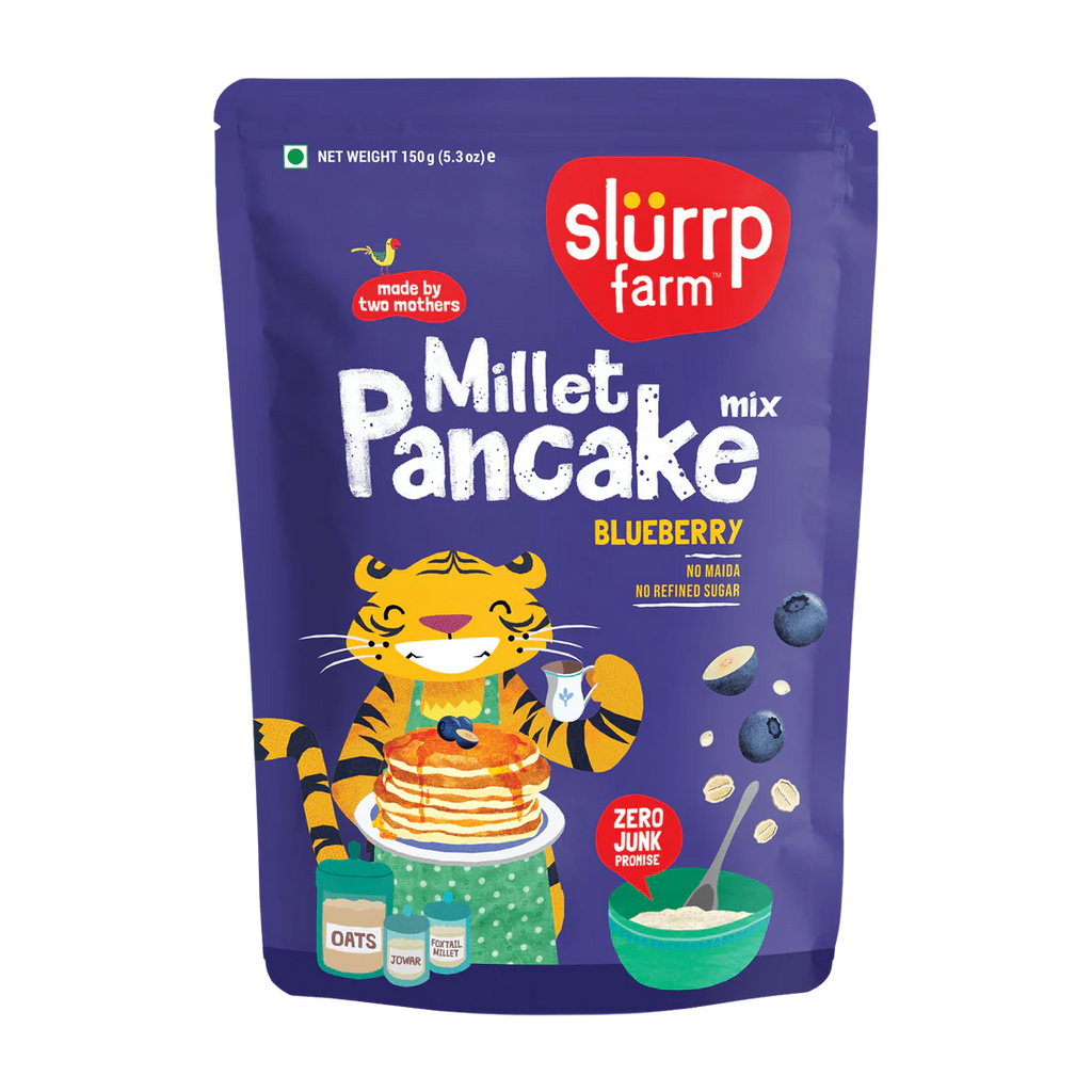 Slurrp Farm Millet Pancake Mix — Blueberry