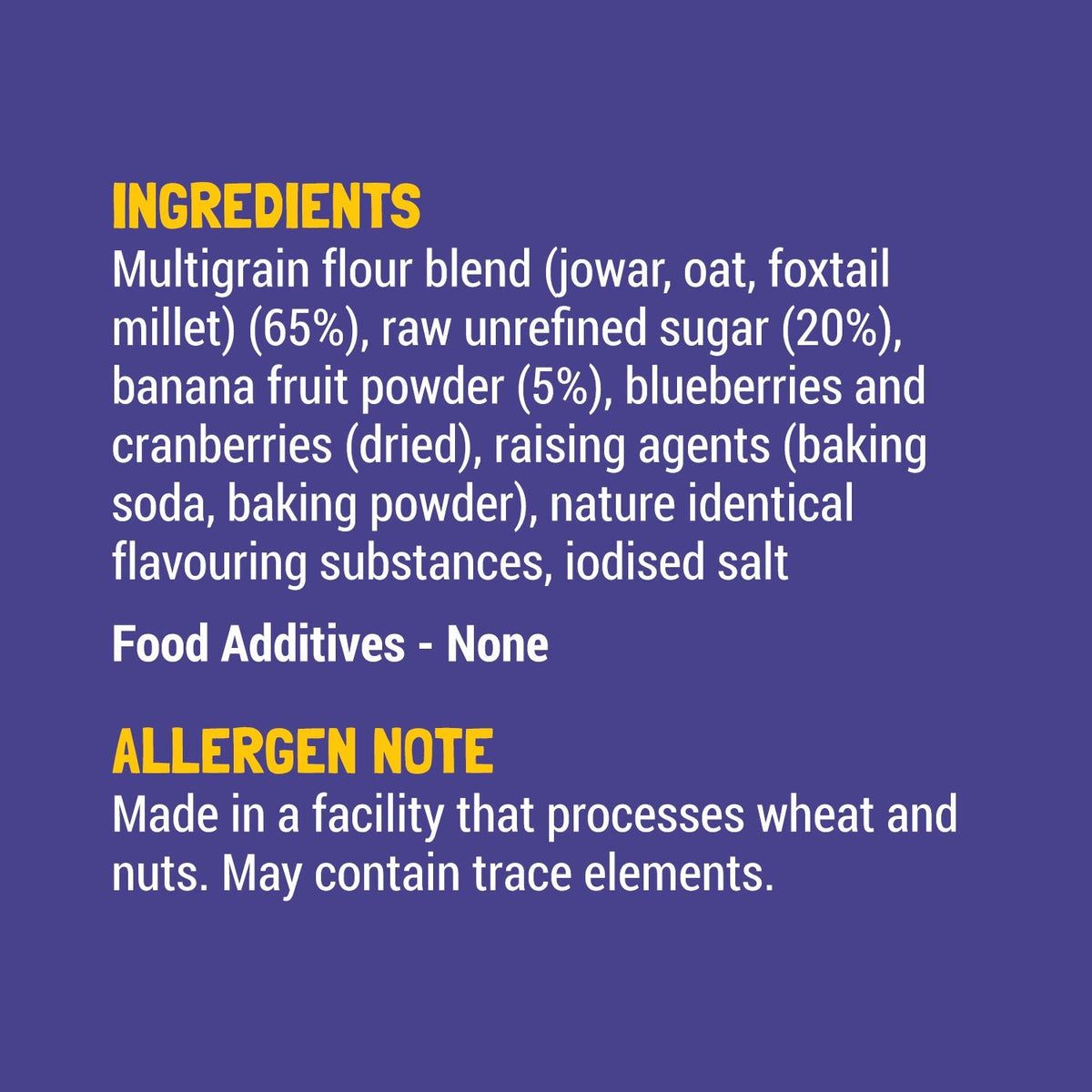 Slurrp Farm Millet Pancake Mix — Blueberry
