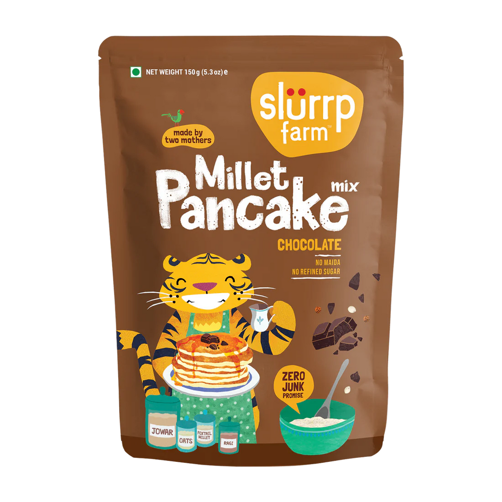 Slurrp Farm Millet Pancake Mix — Chocolate