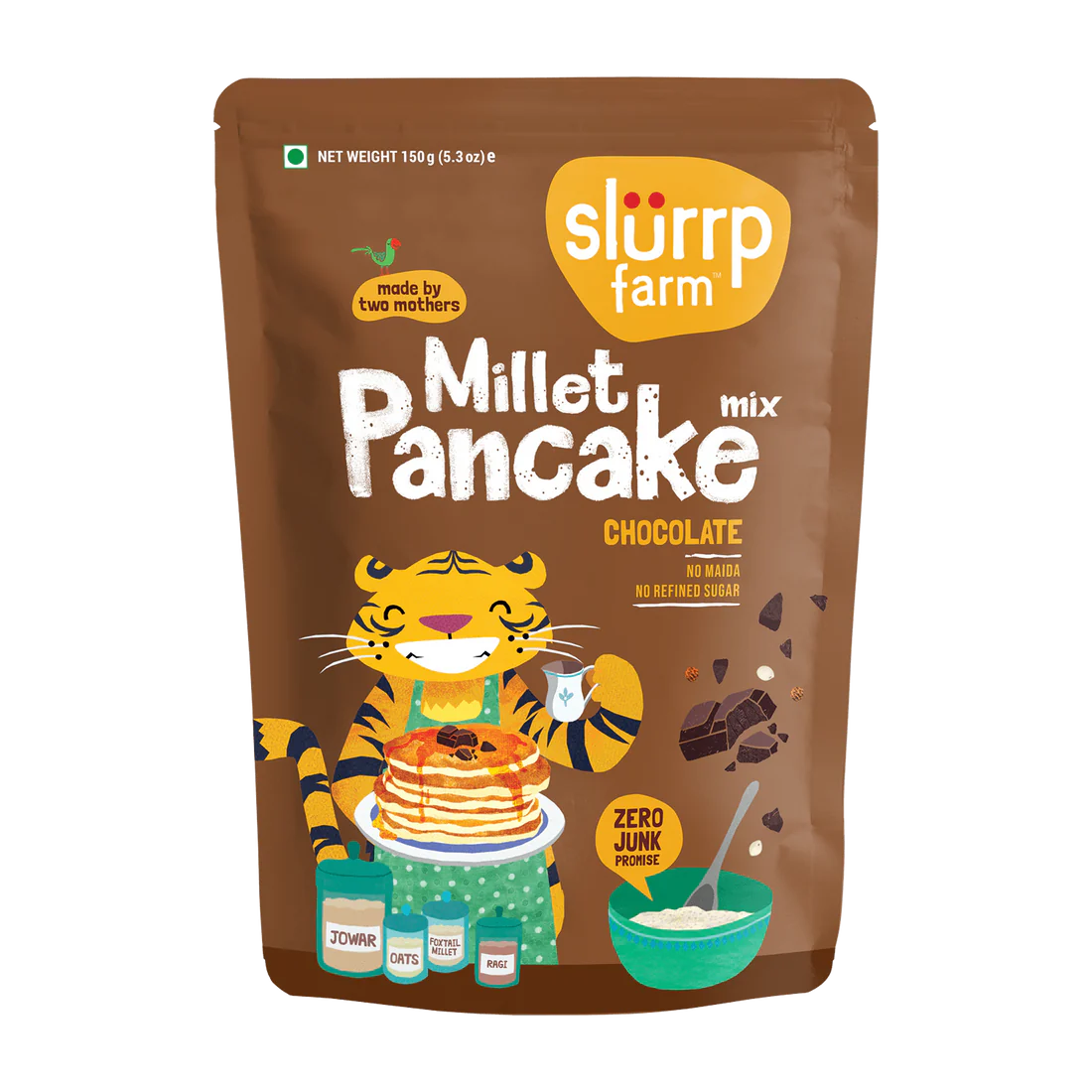 Slurrp Farm Millet Pancake Mix — Chocolate