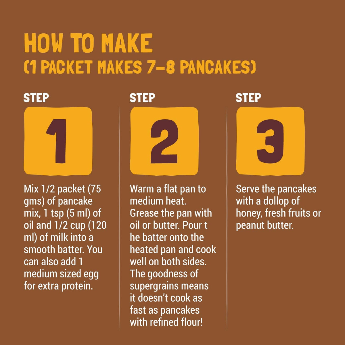 Slurrp Farm Millet Pancake Mix — Chocolate