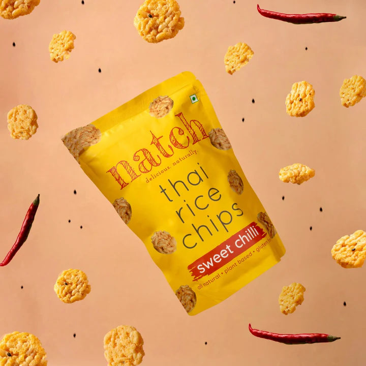 Natch Thai Rice Chips — Sweet Chilli