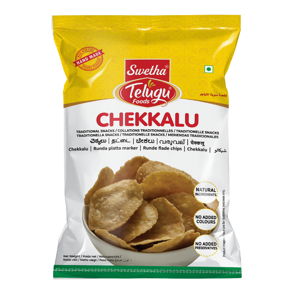 Swetha Telugu Chekkalu (Rice Crackers) 170g — front of pack