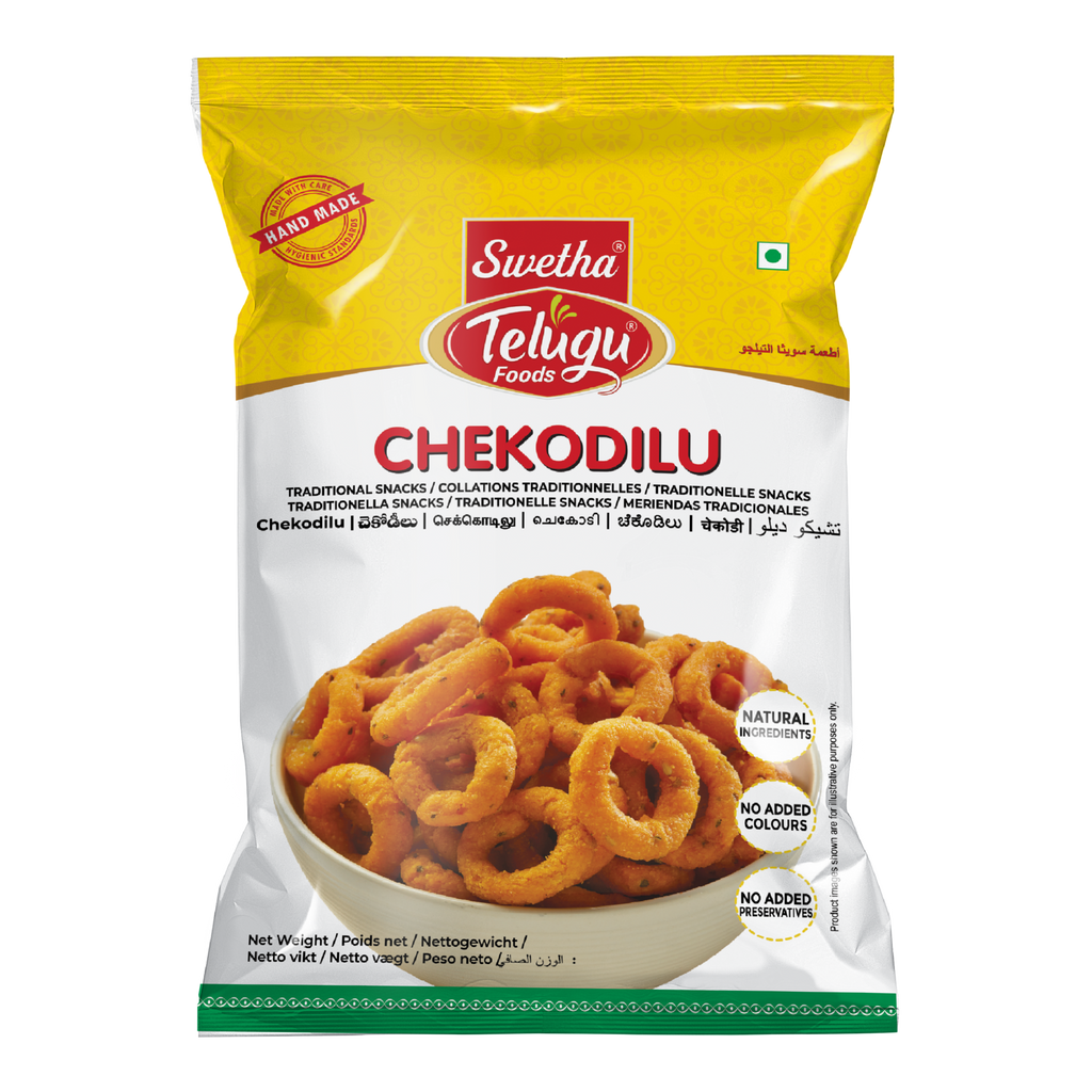 Swetha Telugu Chekodilu (Spiced Rings) 170g — front of pack
