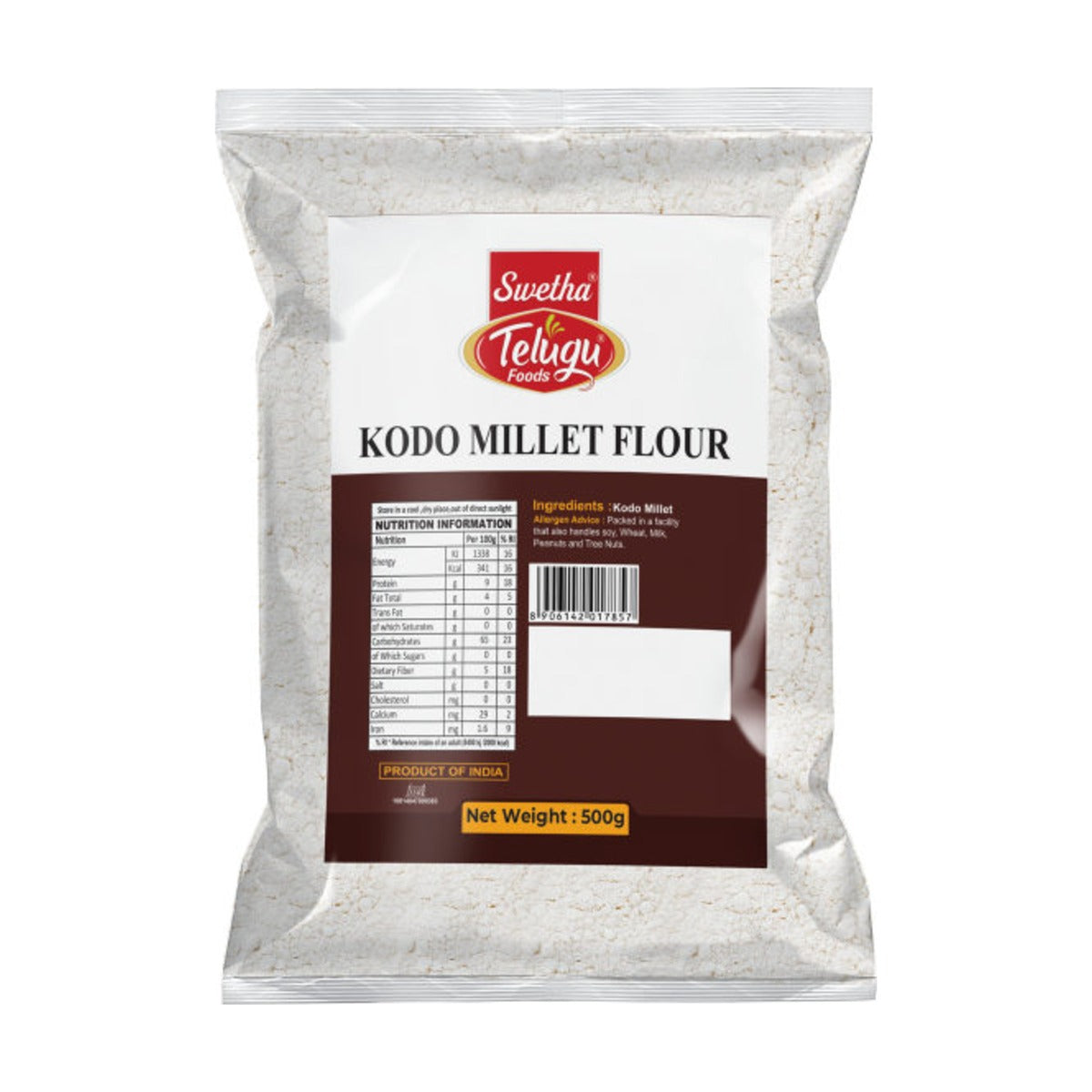 Swetha Telugu Kodo Millet Flour 500g pack